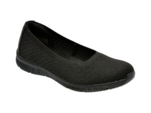 Balerini SKECHERS negri, BE-COOL, din material textil