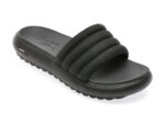 Papuci SKECHERS negri, ARCH FIT CLOUD, din material textil