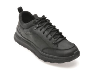 Pantofi GEOX negri, U46HMB, din piele naturala