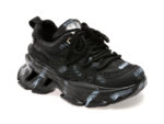 Pantofi sport GRYXX negri, 875-5, din material textil
