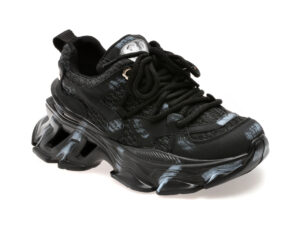 Pantofi sport GRYXX negri, 875-5, din material textil