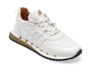 Pantofi GRYXX albi, 1400463, din piele naturala