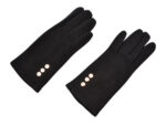 Manusi ALDO negre, BELHUS 970, din material textil