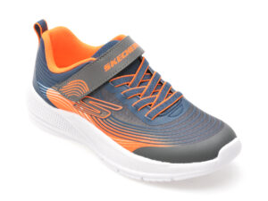Pantofi sport SKECHERS bleumarin, MICROSPEC ADVANCE, din material textil