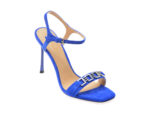 Sandale elegante EPICA albastre, 9716, din piele intoarsa