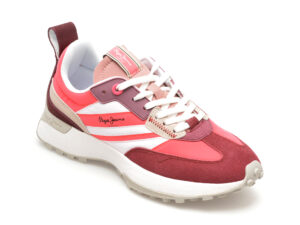 Pantofi sport PEPE JEANS multicolor, LUCKY MAIN, din material textil