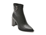 Botine EPICA negre, 1F6641, din piele naturala