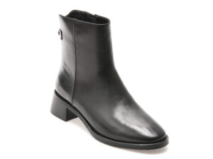 Ghete EPICA negre, 9401R, din piele naturala