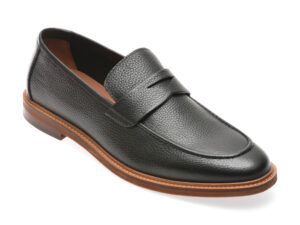 Mocasini eleganti EPICA negri, 1801, din piele naturala