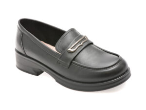 Mocasini EPICA negri, 3766805, din piele naturala