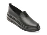 Pantofi EPICA negri, 387309, din piele naturala