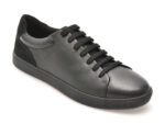 Pantofi GEOX negri, U45GSA, din piele naturala