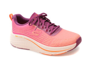 Pantofi sport SKECHERS roz, MAX CUSHIONING ELITE 2.0, din material textil