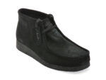 Ghete CLARKS negre, WALEVBT, din piele intoarsa