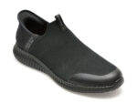 Pantofi sport SKECHERS negri, CESSNOCK, din material textil