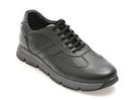 Pantofi OTTER negri, 32112, din piele naturala