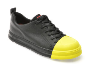 Pantofi sport CAMPER negri, JUNCTION, din piele naturala