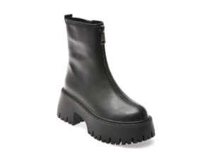Ghete EPICA negre, 8857710, din piele naturala