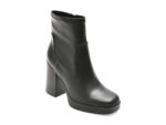 Ghete ALDO negre, SERAPHICA 001, din piele naturala