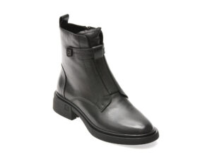 Ghete EPICA negre, 660801, din piele naturala