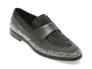 Pantofi eleganti ALDO negri, BRANTLEY SE 001, din material textil