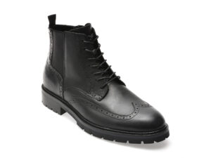 Ghete elegante ALDO negre, TONEY 001, din piele naturala