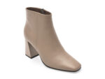 Botine EPICA gri, S177, din piele naturala