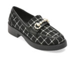 Mocasini ALDO negri, DINARA 007, din material textil