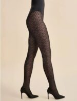 Ciorapi negri cu model Gabriella Pryma 1216 60 den