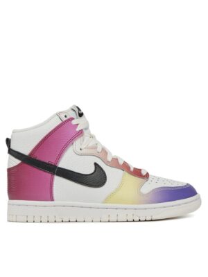 Sneakers Nike Dunk High FD0802 100 Alb