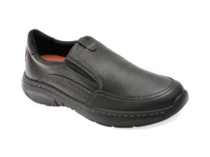 Pantofi CLARKS negri, PRO STEP, din piele naturala
