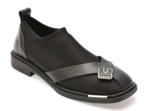 Pantofi EPICA negri, 3941109, din material textil
