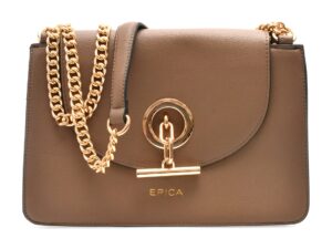 Geanta EPICA gri, 7011, din piele ecologica