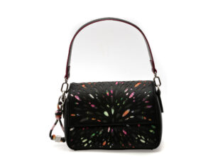 Geanta DESIGUAL neagra, SAXP90, din piele ecologica