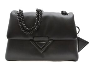 Geanta ALDO neagra, SOFTPUFF 008, din piele ecologica