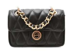 Geanta ALDO neagra, LOUBELLA 001, din piele ecologica