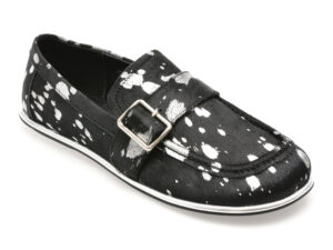 Pantofi EPICA PREMIUM negri, HF1256, din piele naturala