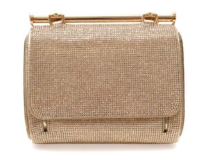 Geanta ALDO aurie, BLING CHIC 714, din piele ecologica