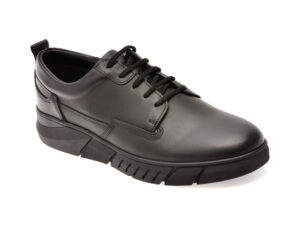 Pantofi OTTER negri, 2291061, din piele naturala