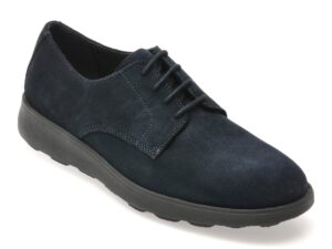 Pantofi GEOX bleumarin, U45GHA, din piele intoarsa