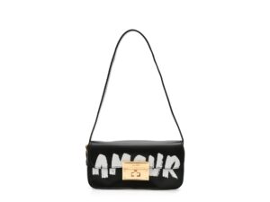 Geanta ALDO neagra, AMANDY 001, din piele ecologica